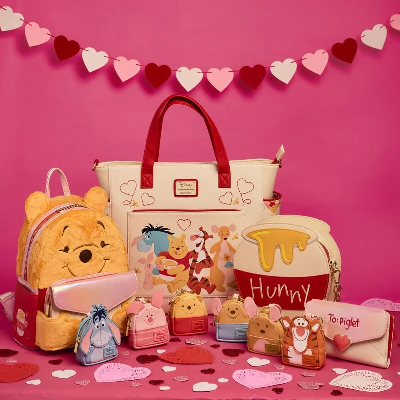 Loungefly Disney Winnie the Pooh and Pals Valentine's Day
